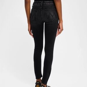 MOTHER Women's Skinny Jeans in Black
